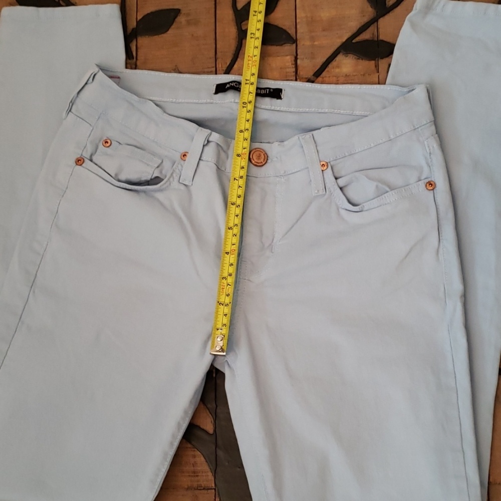 Angry Rabbit light blue Jeans Size 27 - Picture 4 of 8